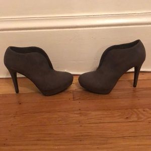 Brand new gray shade booties